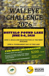 Poster for Moose Jaw Wildlife Federation Walleye Challenge
