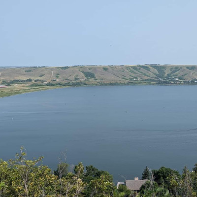 From the highpoint at Echo Valley Provincial Park