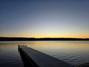 Dock by the boat launch, ready for summer! 
Photo @saskstormchaser 