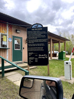 Park entrance info sign