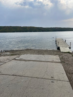 Cement launch and dock