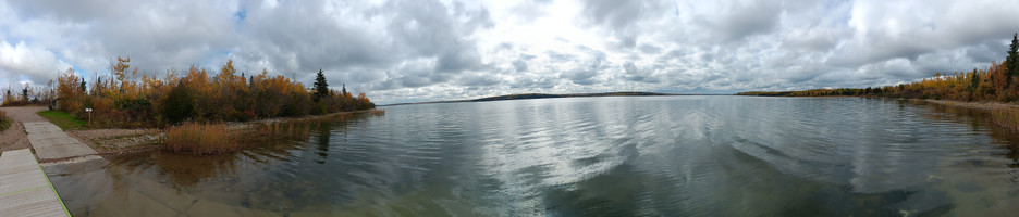 View from the boat launch.