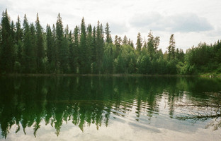 Opal lake, on 35mm film