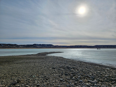 Great access off Highway 4 for ice fishing ???? 
