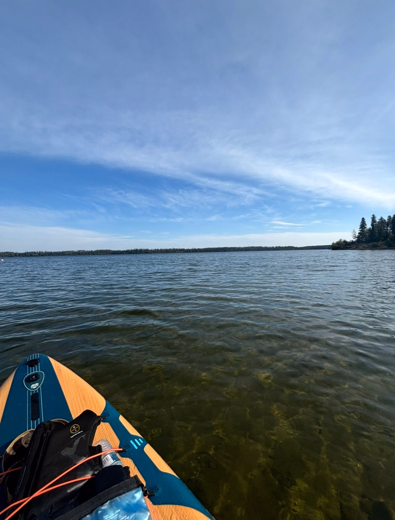Morning Paddle Board last August Morning Paddle Board last August