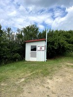 Filleting shack at the boat launch.