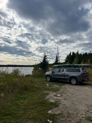 My truck at the alke.