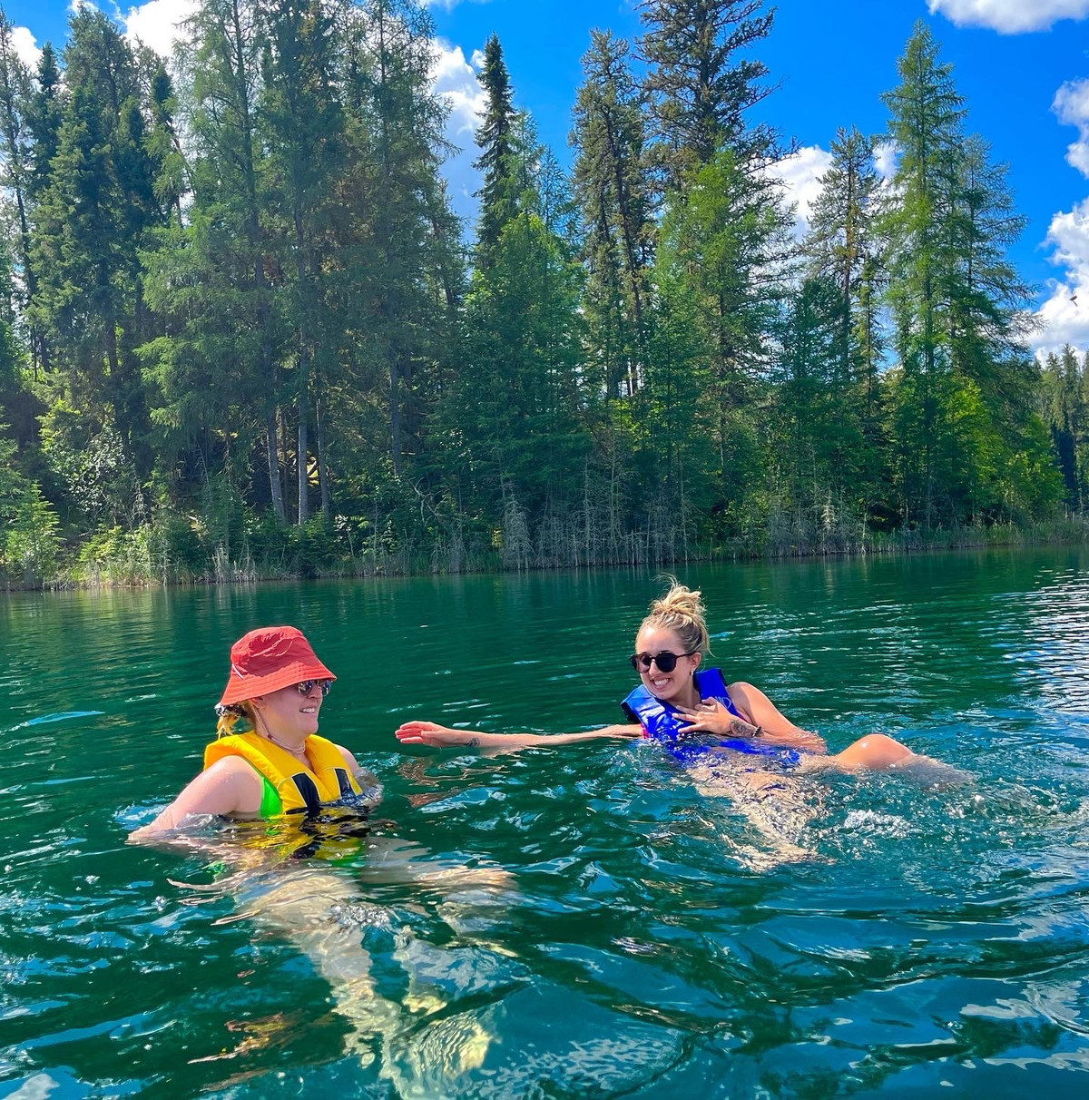Floating at Little Jade 