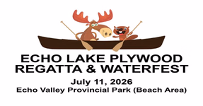 Poster for Echo Lake Plywood Regatta & Waterfest
