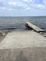 Cement launch and dock.