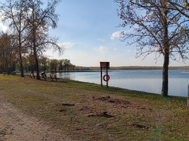 View near the beach.