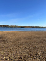 Huge sandy beach.