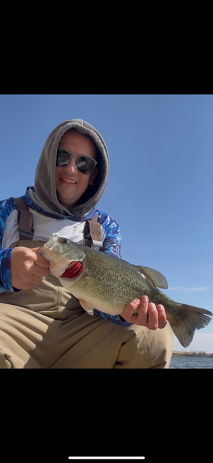 15” Largemouth Bass
Savage stand up jug
Lunjerhunt worm in green pumpkin with chartreuse tip.
Slow jig retrieve from shore.