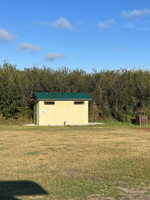 Fish filleting shack near the launch.