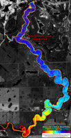 Angler's Edge map for Boundary Dam Reservoir