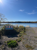 Cement launch and dock.