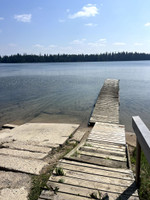 Cement launch and dock