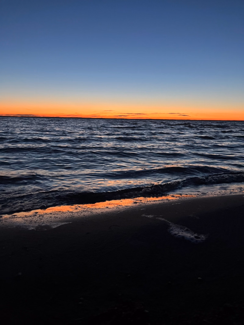 Beautiful sunset, Burgis Beach resort, Good Spirit Lake Beautiful sunset, Burgis Beach resort, Good Spirit Lake