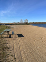 Nice sandy beach.