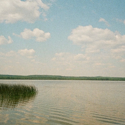 Before a morning paddle, on 35mm film 