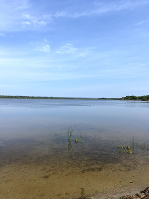 Lake view.
