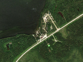 Aerial view of Deschambault Subdivision