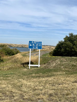 Fisherman&#039;s Point sign.