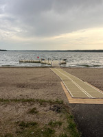 Wheelchair accessible paddle dock.