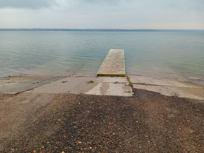 Boat launch and dock.