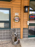 AED at the park office. AED at the park office.