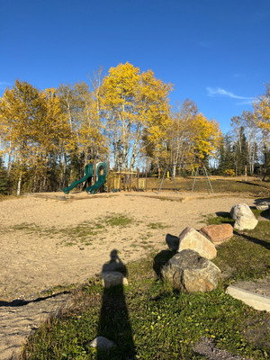Playground at the beach.