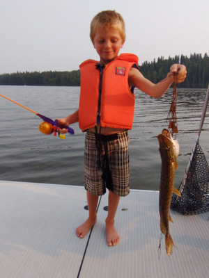 Our grandson&amp;#039;s first fish????