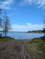 Boat launch area