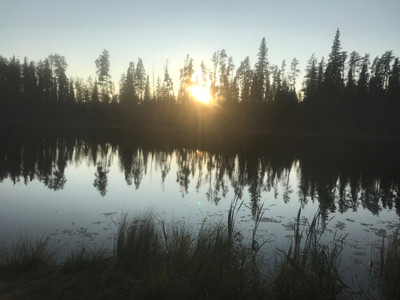 Sunset on Mackie
