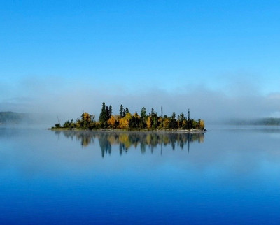 Dog Island at Jan Lake