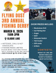 Poster for Flying Dust Third Annual Fishing Derby