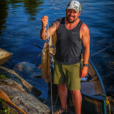 fishing for pike was fairly easy work every time I was at the lake