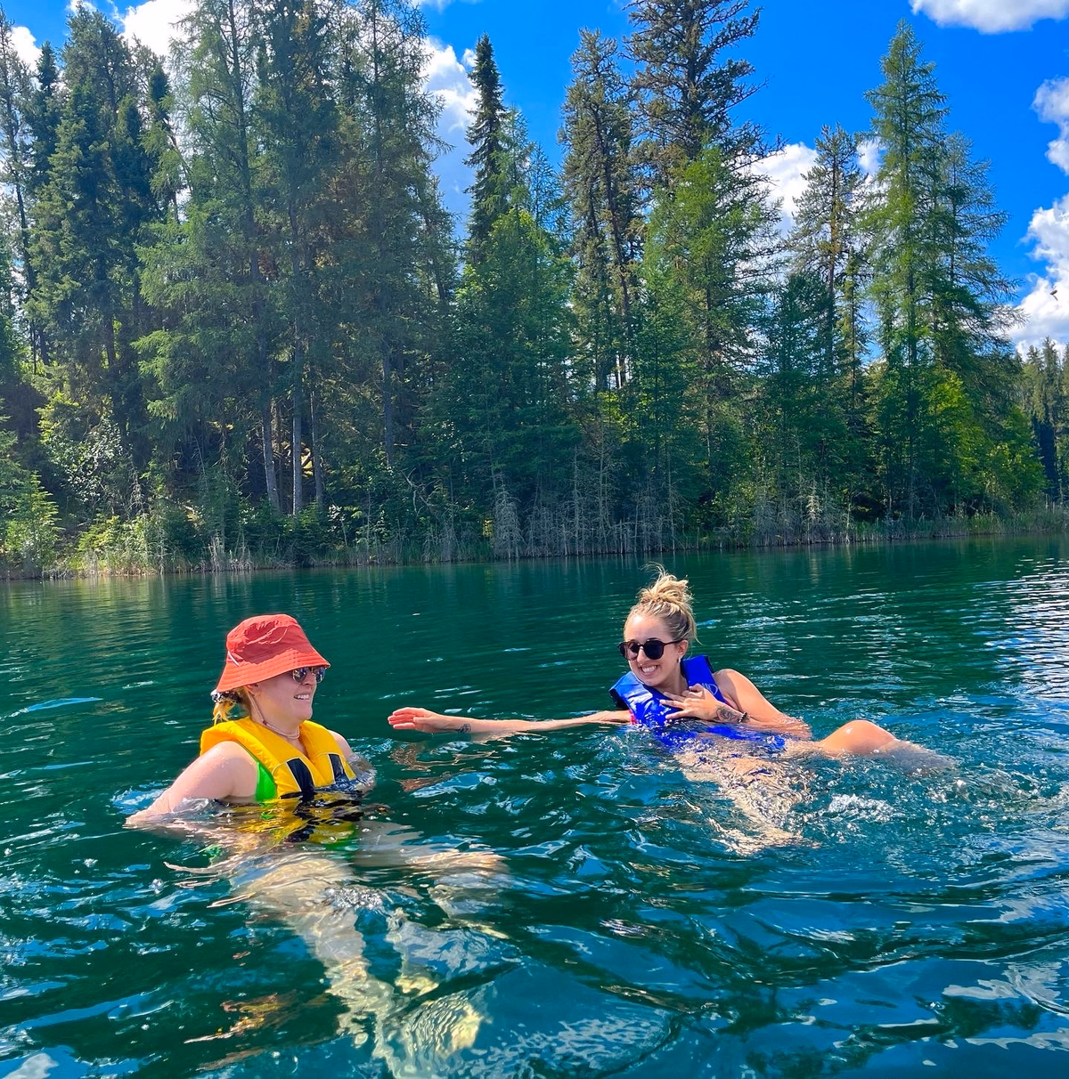 Floating at Little Jade 