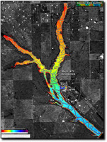 Angler's Edge map for Rafferty Reservoir