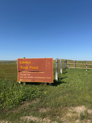 Signage at the parking lot.