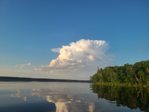 July day on Greenwater Lake 