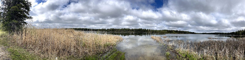 Panorama from the north lake boat launch