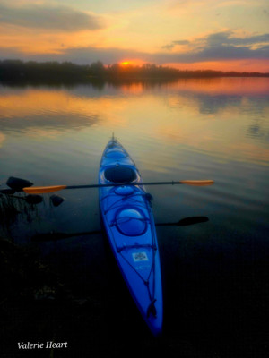 Sunset solstice paddle