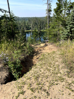 Path down to the lake.