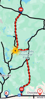Highway Hotline Map morning of May 21.