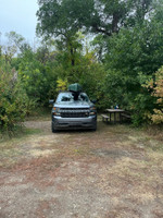 My truck in one of the campsites.