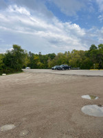 Boat launch parking.