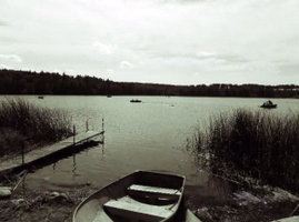 Descendent of Odd Steiestol out on the lake named after him.