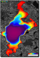 Anglers Edge map for Marean Lake