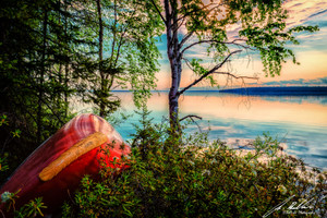 Early morning on Waterbury lake